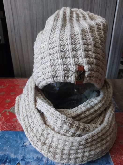 Комплект шапка шарф