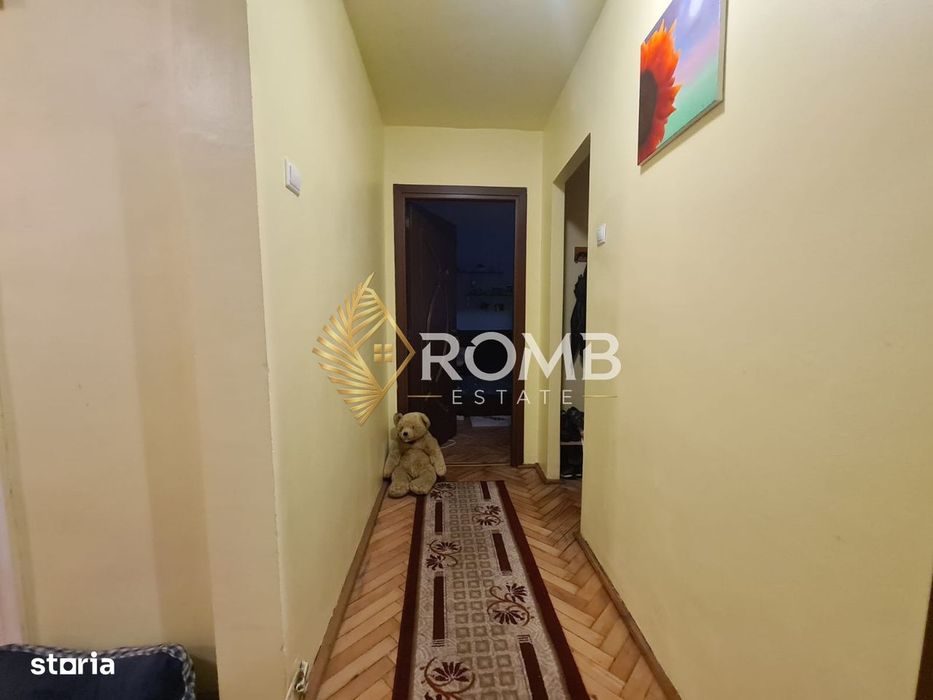 Apartament 3 camere decomandat, 64 mp, mobilat si utilat – Manastur