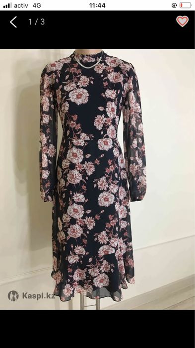 Новое шифоновое платье