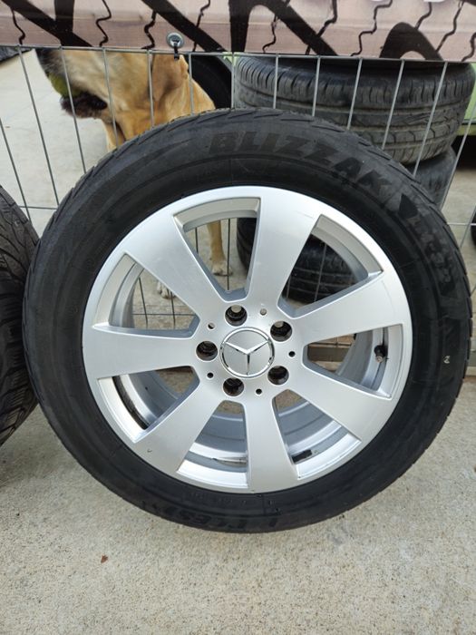 Джанти Mercedes 16 цола , 5х112 , 7j , et43 , 205/55/16 Audi  , Vw