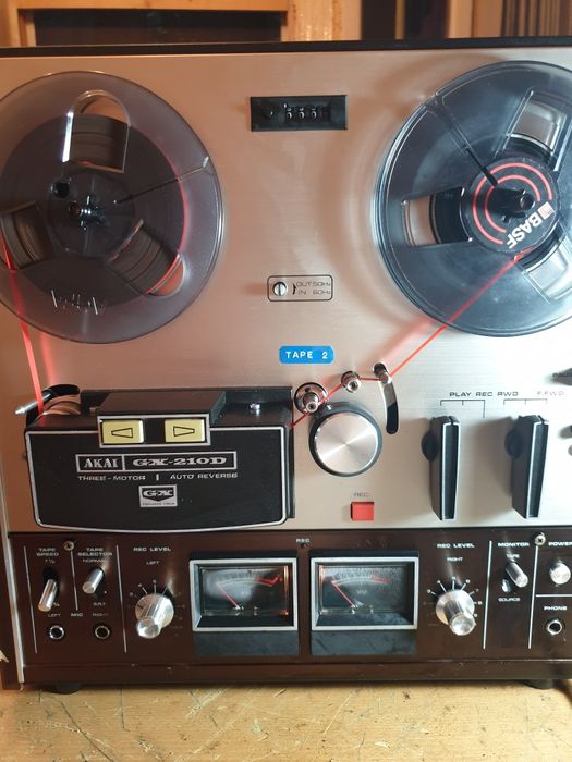 Magnetofon AKAI  GX210D Pentru colectie.
