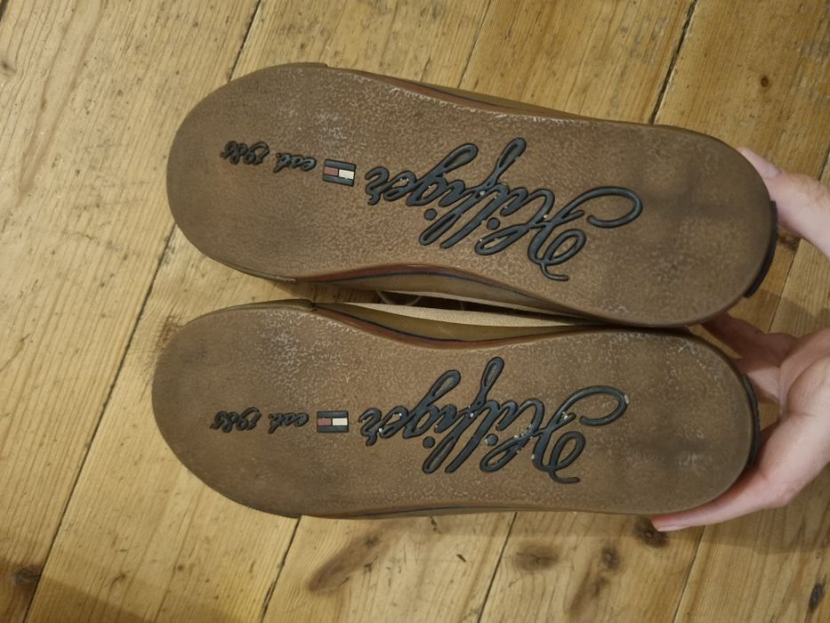 ghete piele întoarsă Tommy Hilfiger