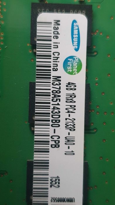 Kit 16GB DDR4 Samsung la 2133Mhz