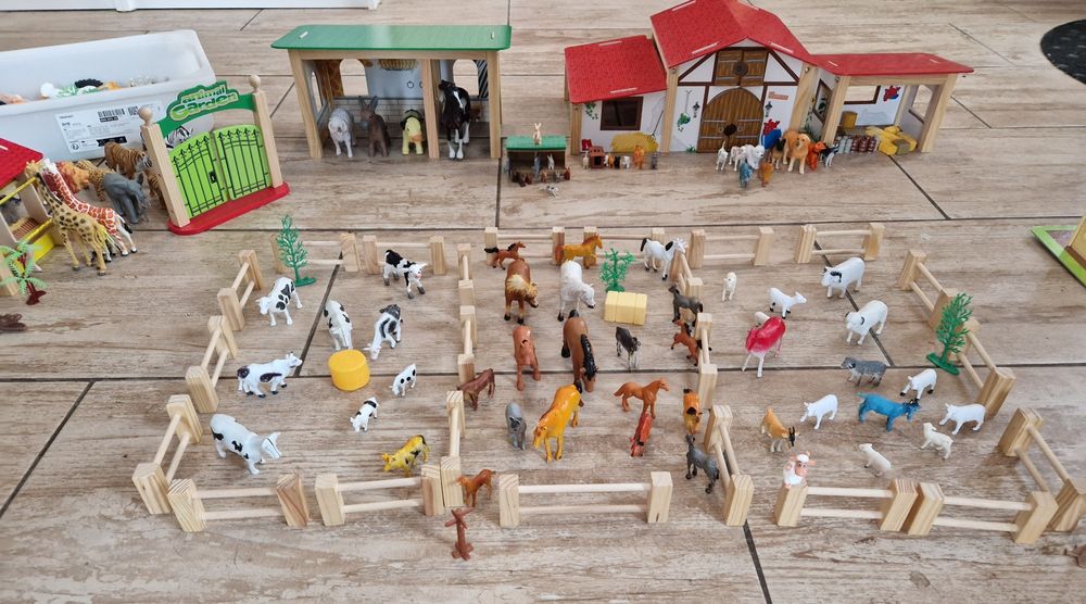 Pachet jucarii - Ferma animale domestice si zoo