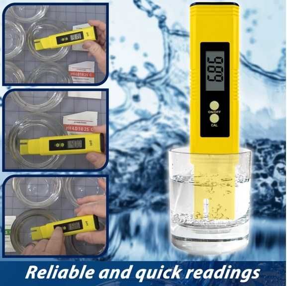 Дигитален PH метър за измерване на киселинност тестер за вода течности