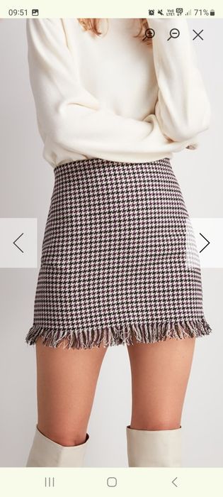 Fusta noua cu eticheta