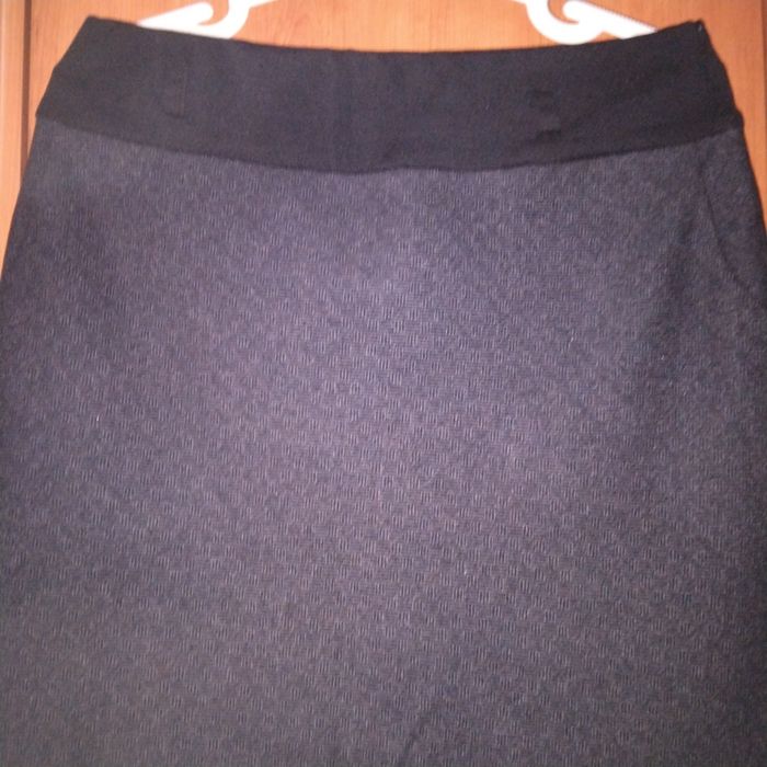 Юбка теплая драповая