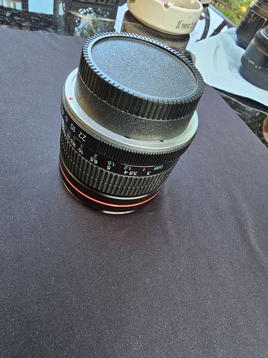 85 mm F1.8 фотообектив