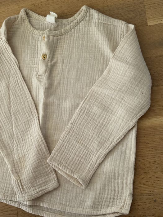 Tricou, bluza sinpantaloni muselina masura 4-5 ani