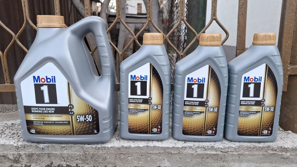Масло 5w50 Mobil 1
