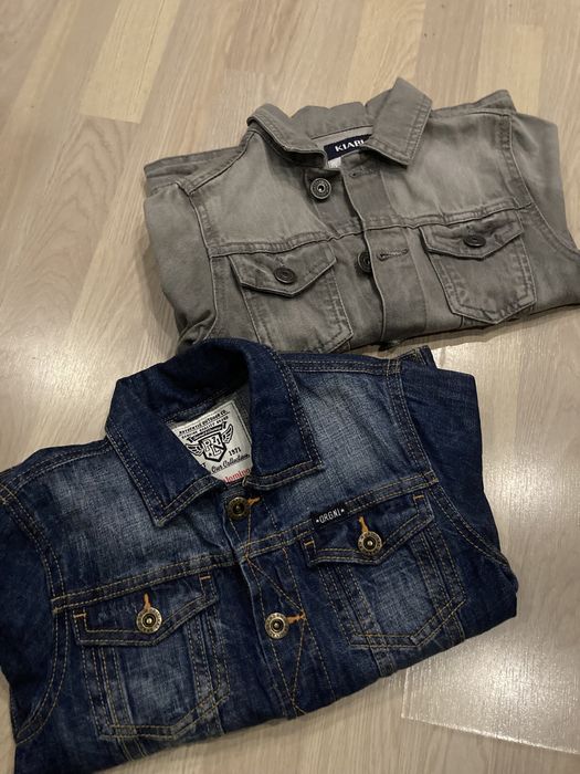 Детско дънково якенце KIABI 128 см