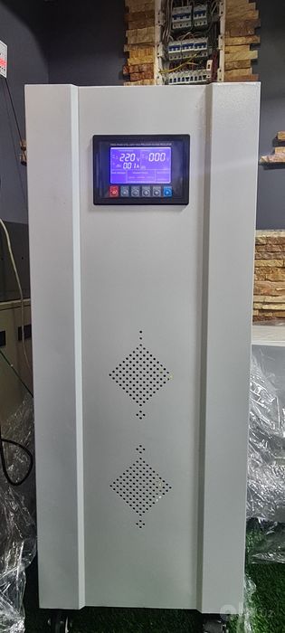 Стабилизатор 120ква трех фазный