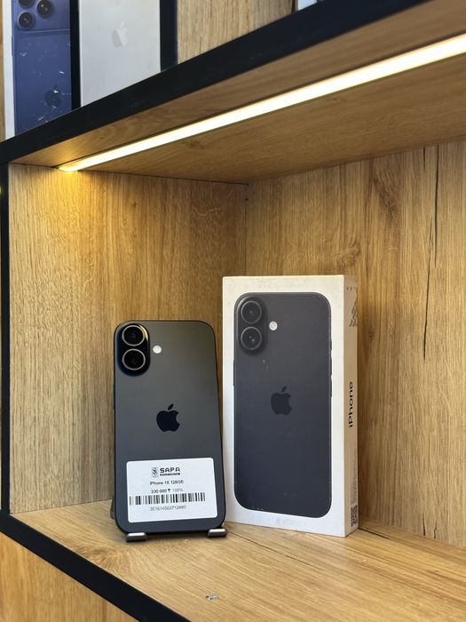 iphone 16 black 128gb