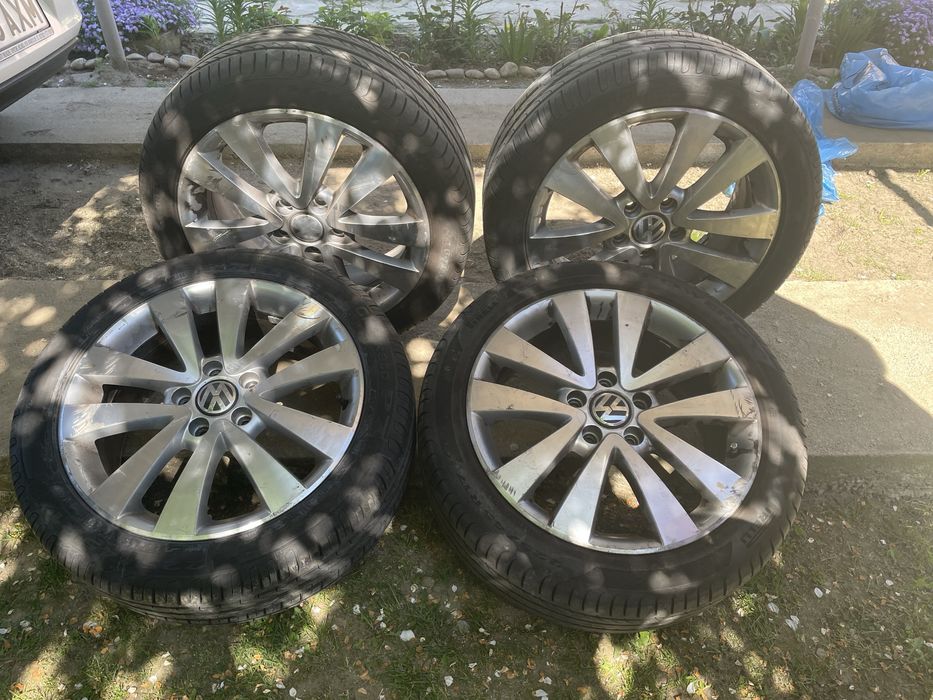 Cauciucuri Pirelli 225 45 R17 genți aluminiu Volkswagen roti vara