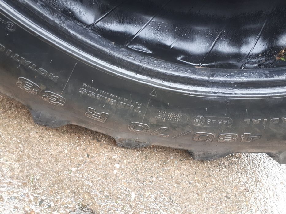 Anvelopa tractor 480/70R38 16,9 uzura 30%