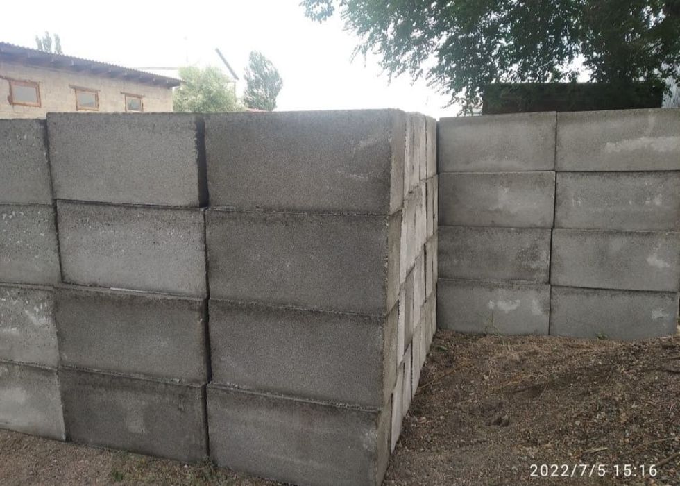 Газоблок шу қаласы 1 шт 1000 тг