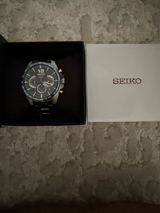 Seiko SSB345P1 sports chronograph, G shock ga 2000