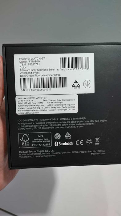 Smartwatch Huawei Watch GT, Android/iOS