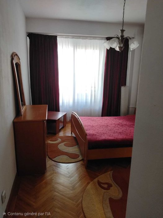 De inchiriat apart. 3 camere Nerva Traian  sect. 3 mobilat si utilat
