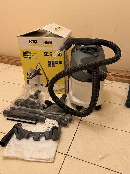Karcher SE 6.100 моющий пылесос, полный комплект