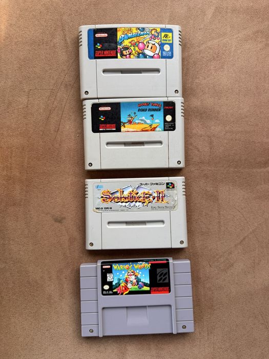Vintage Jocuri Comsola Nintendo Snes/ Super Nintendo