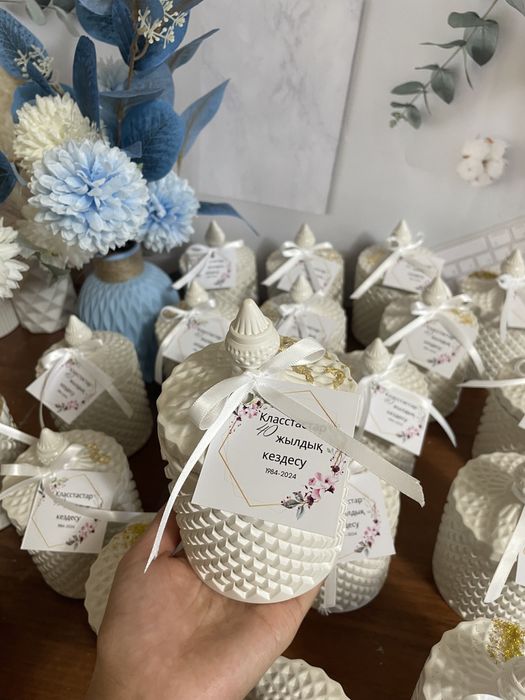 Бонбонерки из гипса