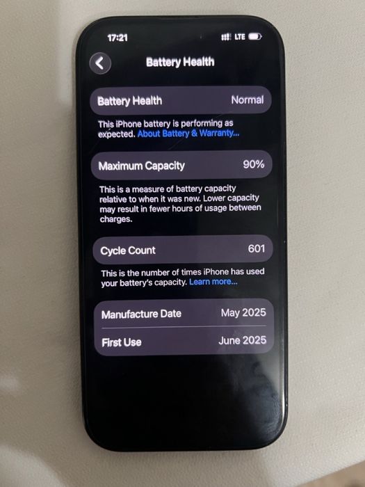 Iphone 16 pro ishlashi yaxshi