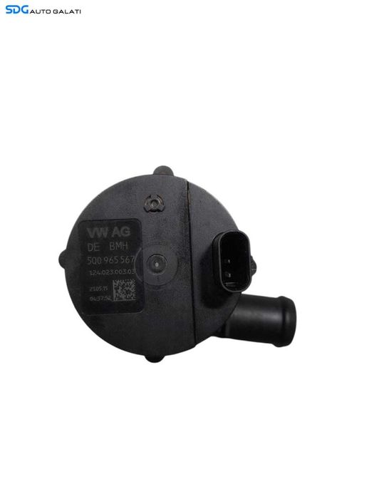 Pompa Secundara Auxiliara Recirculare Apa Volkswagen Sharan 7N 1.4 TSI CZDA DJKA 2010 - 2015 Cod 5Q0965567 [N0937]