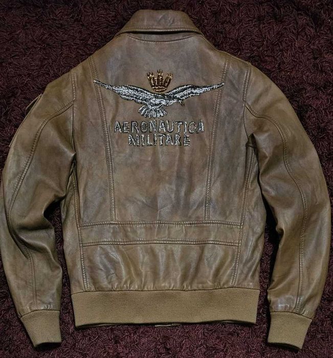 geaca piele femei Aeronautica Militare