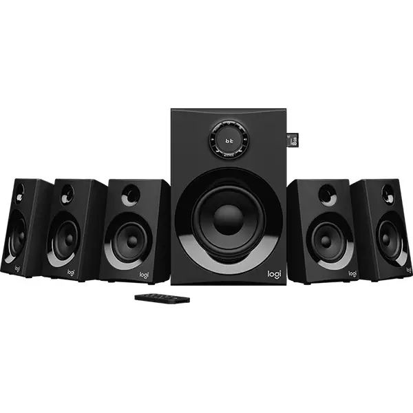Boxe LOGITECH Z607, 5.1, 80W RMS, Bluetooth 4.1, negru