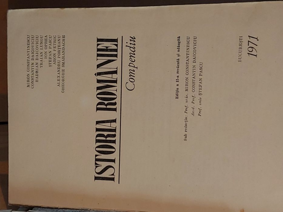 Istoria României Compendiu