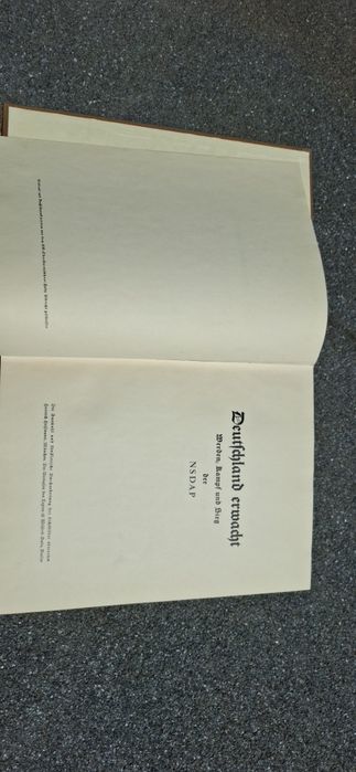 Carte „Deutschland erwacht”.