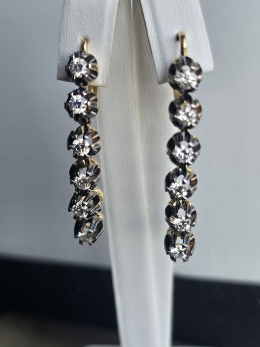 Золотые сережки.