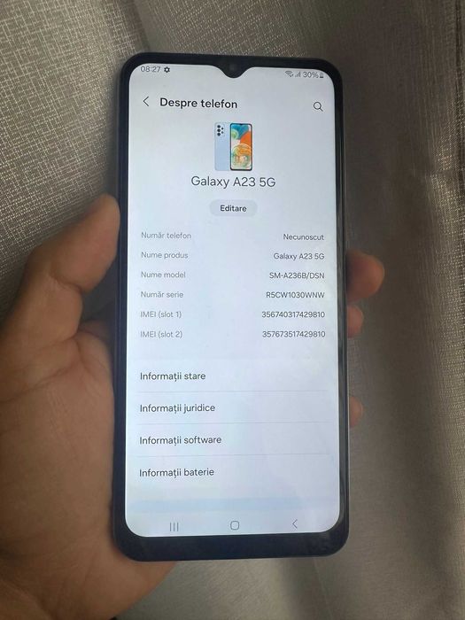 Samsung A23 5G 64 Gb 4 Gb Ram Albastru