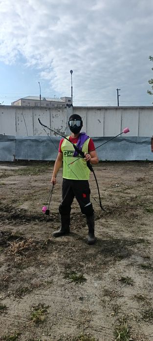 Продам пейнтбол из лука  комплект 10