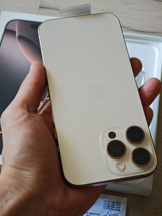 iPhone 16 Pro Max 256 gb ёмкость 100