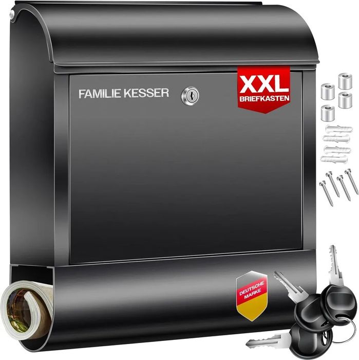 Cutie poștală XXL neagra