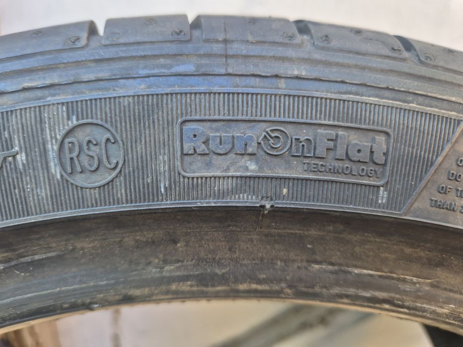 2бр летни гуми Дънлоп/ 275-35-19/ 2021г/ 7мм грайфер/ Ръмфлат/