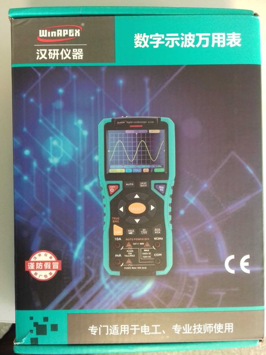 WinAPEX 810B 2IN1 Professional 10Mhz Oscilloscope