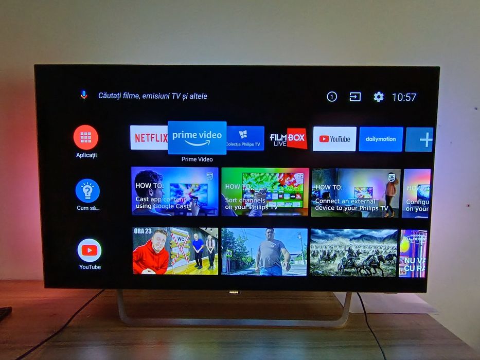 OLED 140 Cm SMART 4K UHD HDR Android. Philips Ambilight. 55POS9002. Am și Alte Mărimi Mărci
