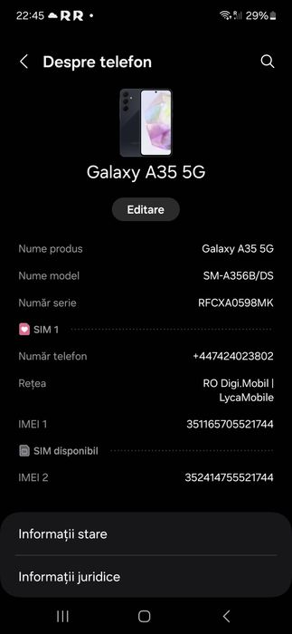A 35 samsung 400 Negociabil