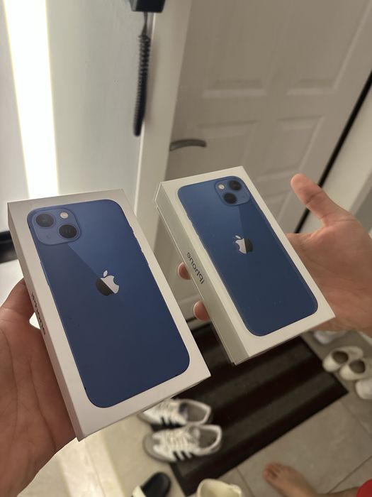 Синий iPhone 13, 128gb