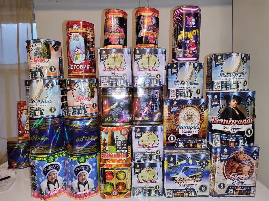 Салюты фейерверки