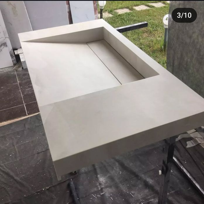 Изготовления раковины из керамогранита