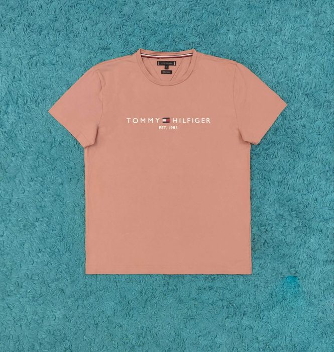 Tricou Tommy Hilfiger - Regular Peach