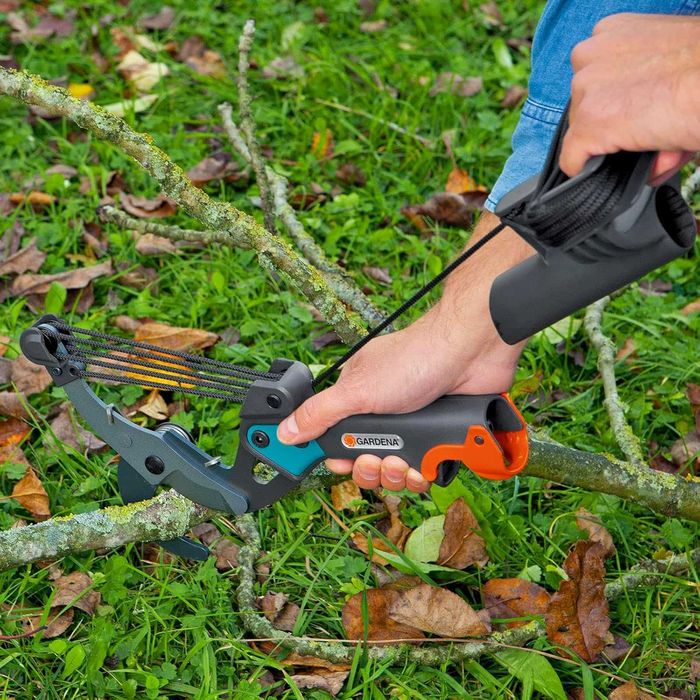ПРОМО Нова 2г Гаранция Ножица за Високи Клони Gardena Combisystem 00298-20, 35 мм, Без Дръжка