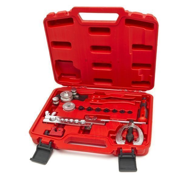 Комплект за ремонт на спирачни тръби с резачка, 14 части hbm