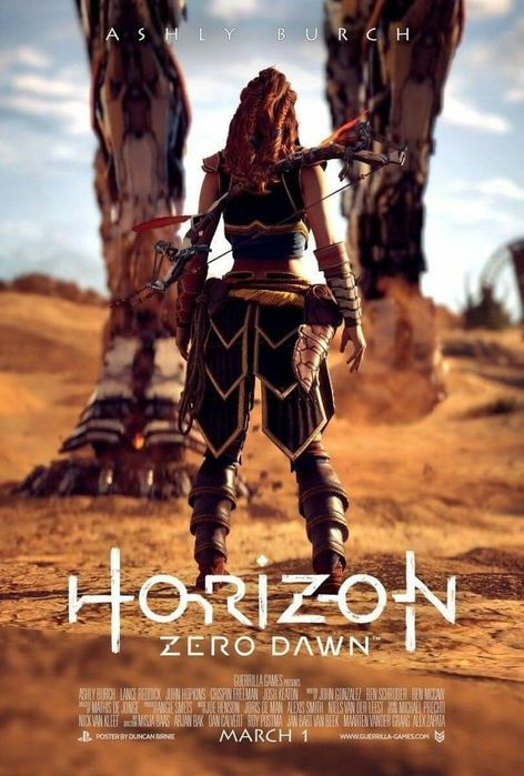 Horizon zero dawn playstation disk