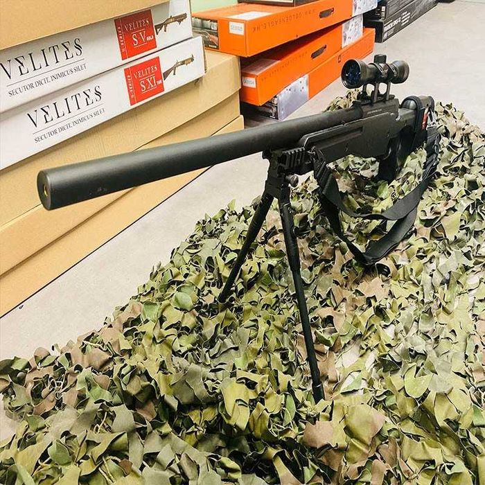 Pusca (ULTRA PUTERNICA)Cu Aer Comprimat Airsoft FULL METAL!!Modificata