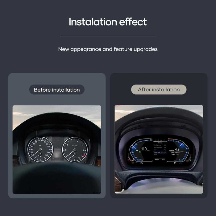 Дигитален километраж за BMW 3 и 5 серия E60 E61 E90 E91 E92